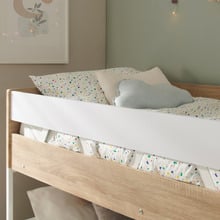 Light Timber Grace Low Line Single Bunk Bed